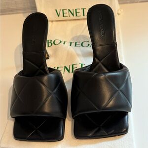 Bottega Veneta Lido Heeled Sandal